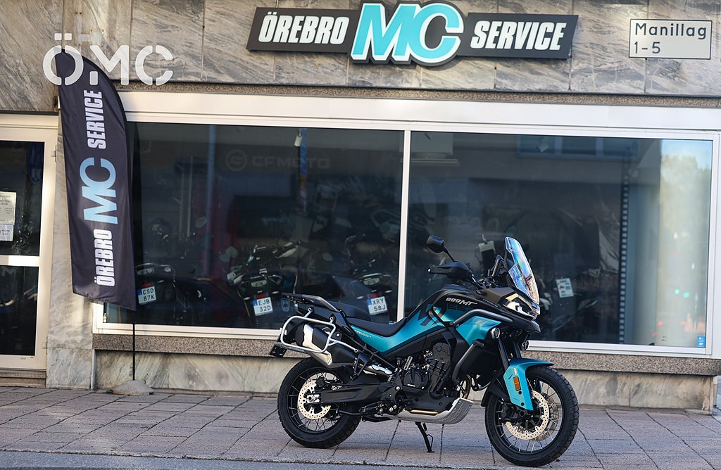 CFMOTO 800 MT Explore ES | Neptune Blue | RÄNTEFRITT