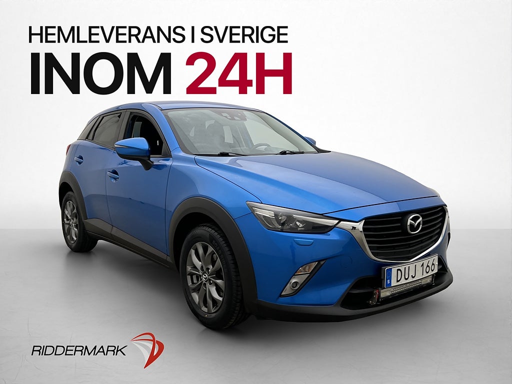 Mazda CX-3 2.0 Kamera Navi Endast 0.59l/mil P-Sensorer