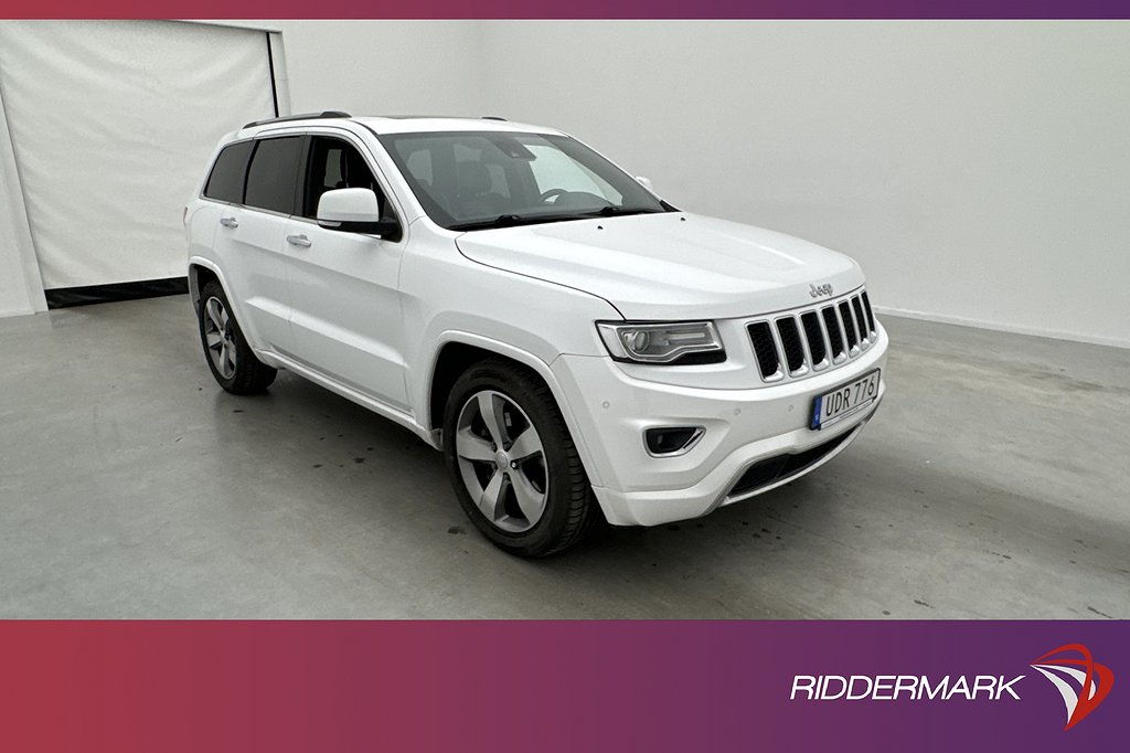 Jeep Grand Cherokee 3.0 CRD 250hk 4WD Overland Pano Navi