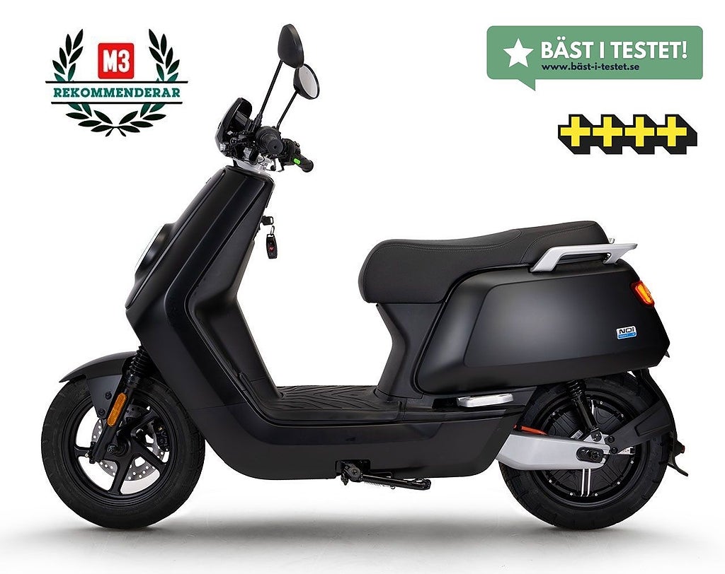 NIU NIU NQi Sport X Standard Range 45km/h Mattsvart 
