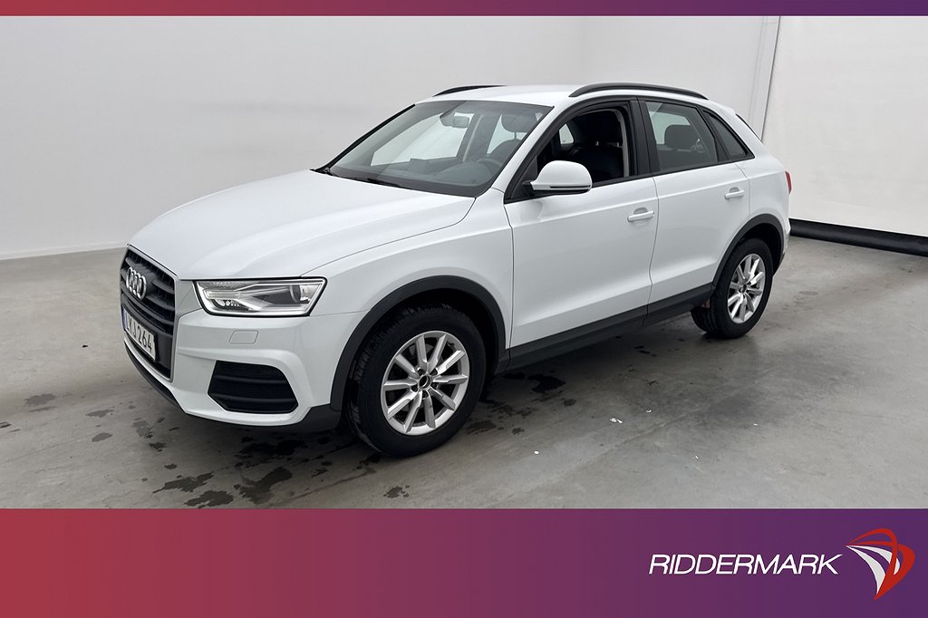 Audi Q3 2.0 TDI Q 150hk Sport Edition Sensorer Halvskinn