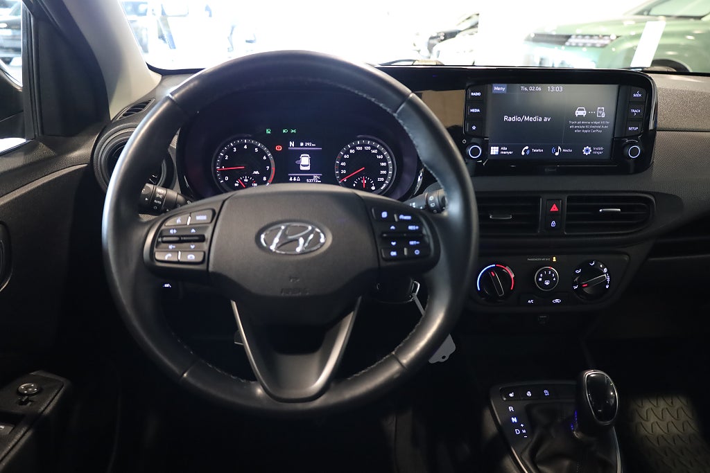 Hyundai i10 1.0 blue AMT Essential CarPlay Rattvärme Leasbar 2022