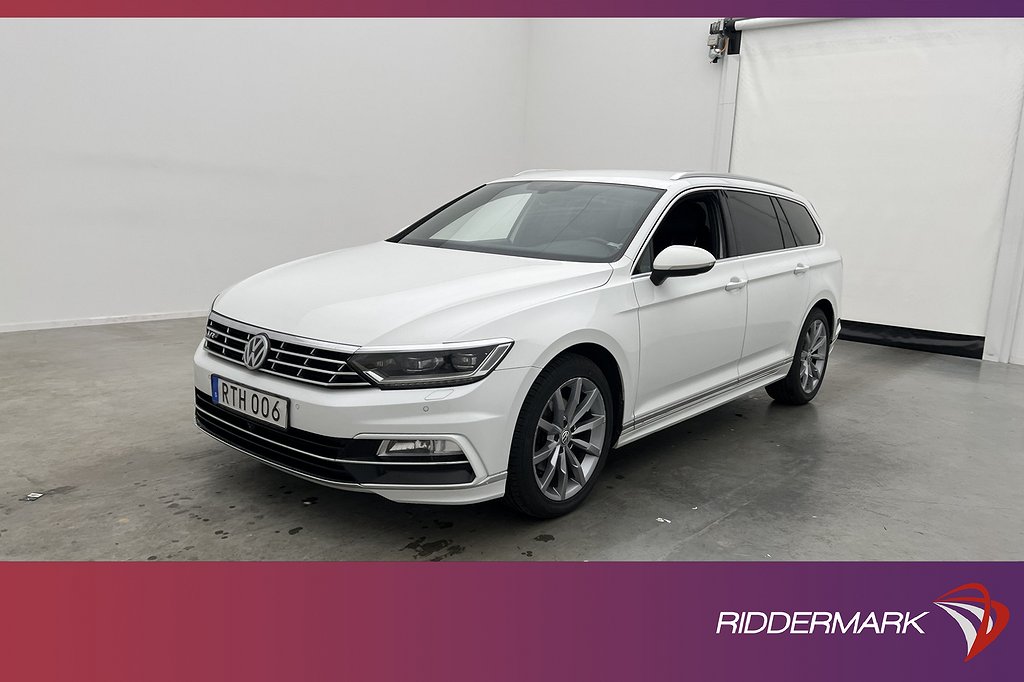 Volkswagen Passat 2.0 TDI 190hk R-Line Värm 360° Skinn Drag