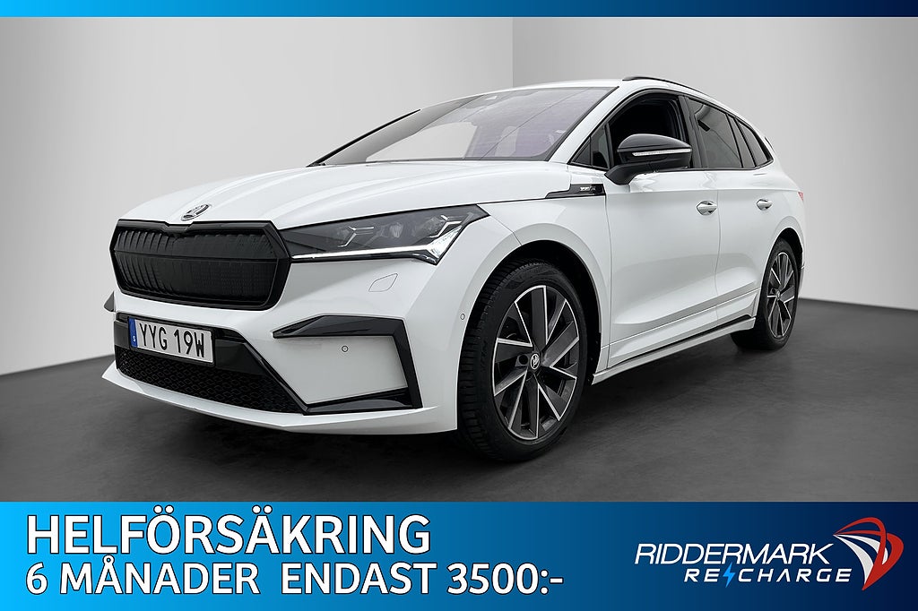 Skoda Enyaq iV80 204hk Sportline Drag Kamera CarPlay MOMS