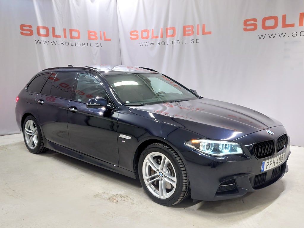 BMW 530D xDrive Touring M Sport Aut Läder Panorama Värmare H/K
