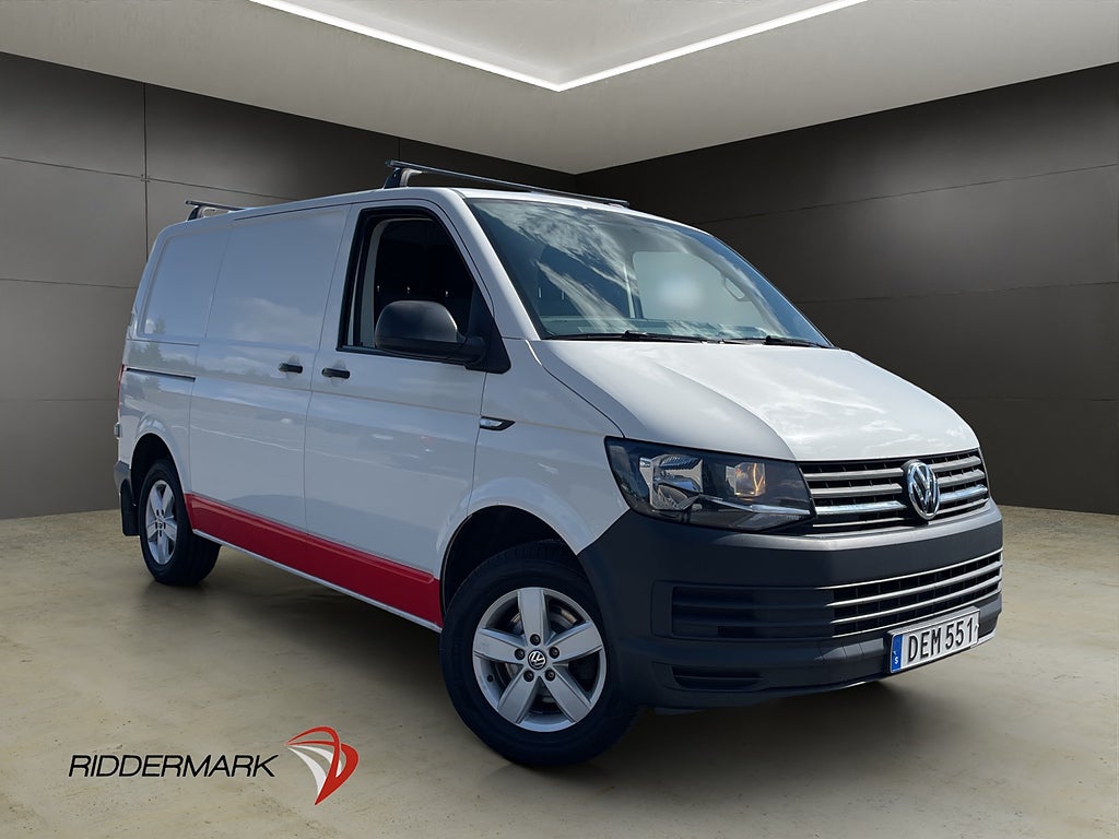 Volkswagen Transporter 2.0 Värmare 3-Sits Dragkrok Takräcke