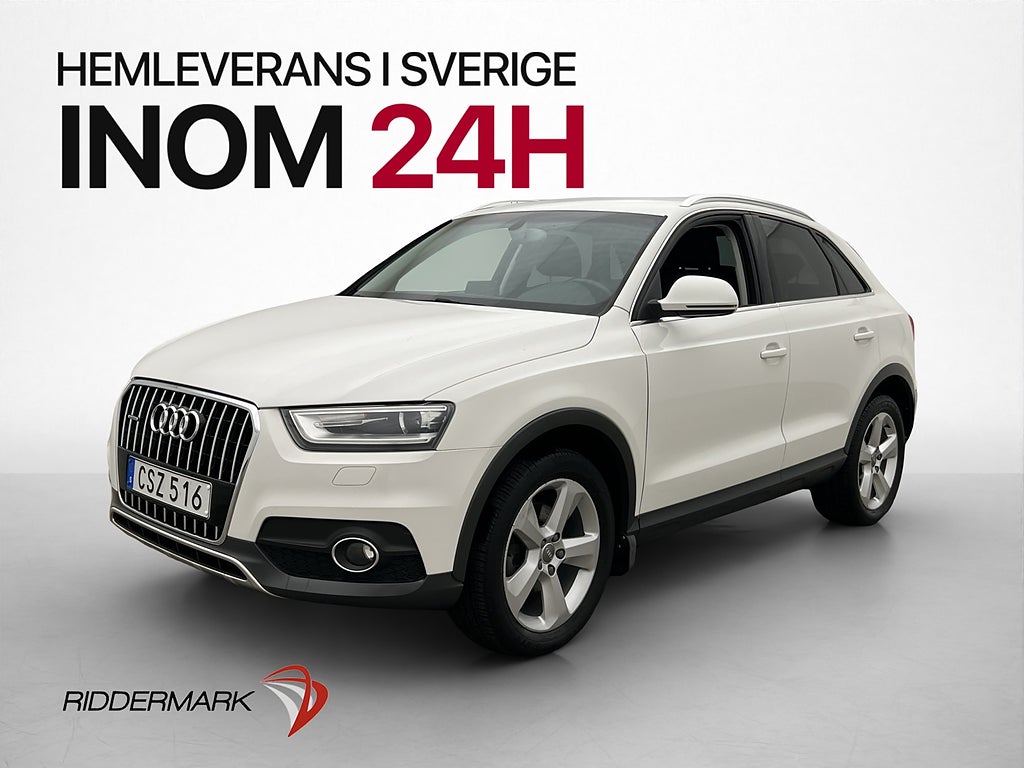 Audi Q3 2.0 TDI Quattro 140hk Proline