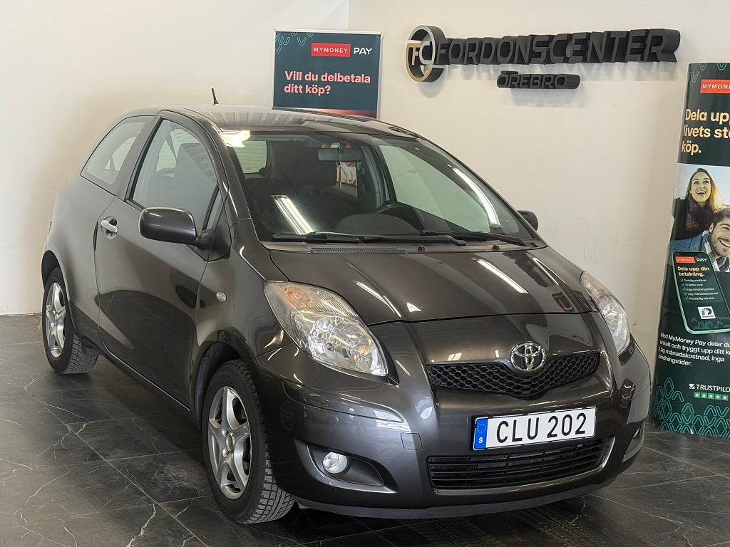 Toyota Yaris 3-dörrar 1.33 Dual VVT-i MultiMode Automat Nybesiktigad