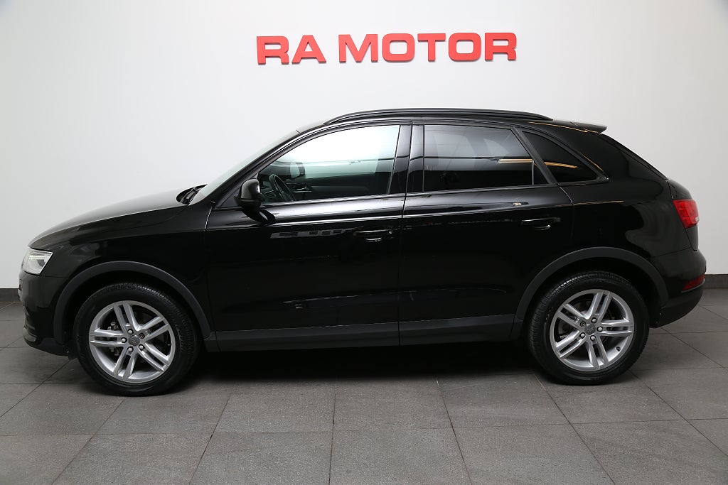 Audi Q3 2,0 TDI 184hk Quattro S Tronic Sport Edition MotorvDrag 2016