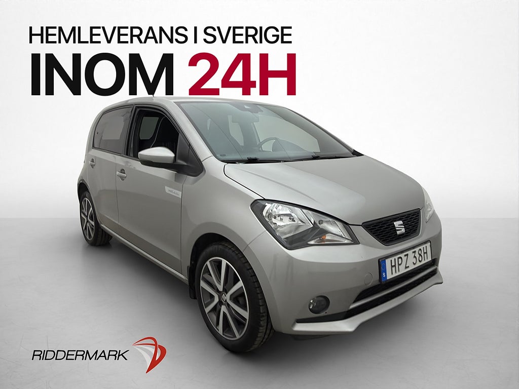 Seat Mii electric 36.8 kWh 83hk Sensorer-Bak Farthållare
