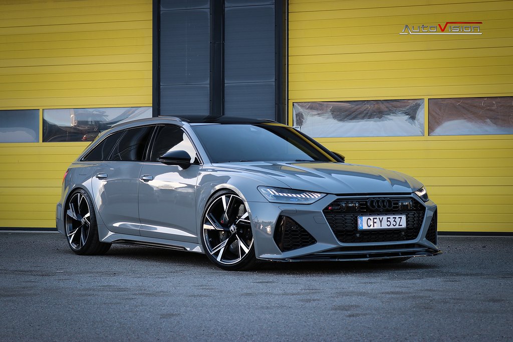 Audi RS6 Avant TipTronic 600hk RS | AKRAPOVIC | KERAMISKA 