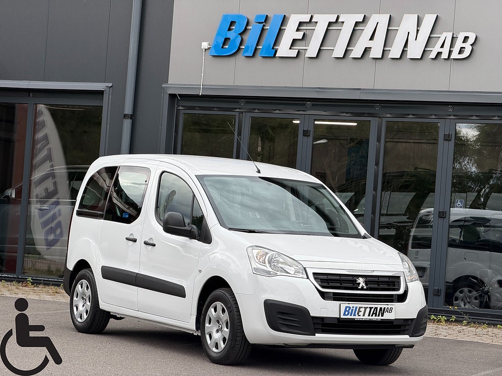 Peugeot partner tepee 1.2 e-THP Euro 6|Handikappanpassad|Ramp