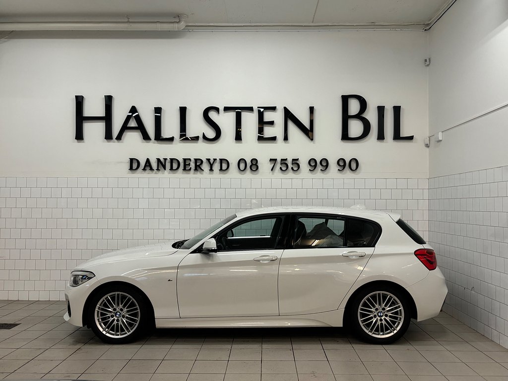 BMW 118 i Automat M-Sport Skinn PDC Svensksåld