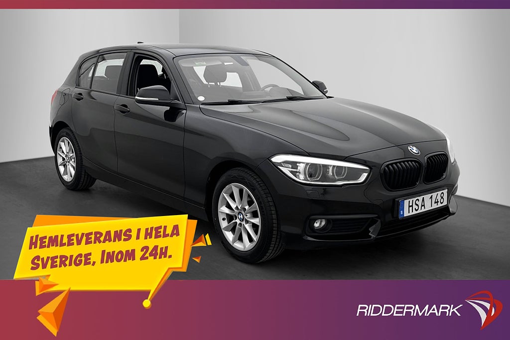 BMW 118 I 136hk Advantage P-Sensorer Keyless Farthållare
