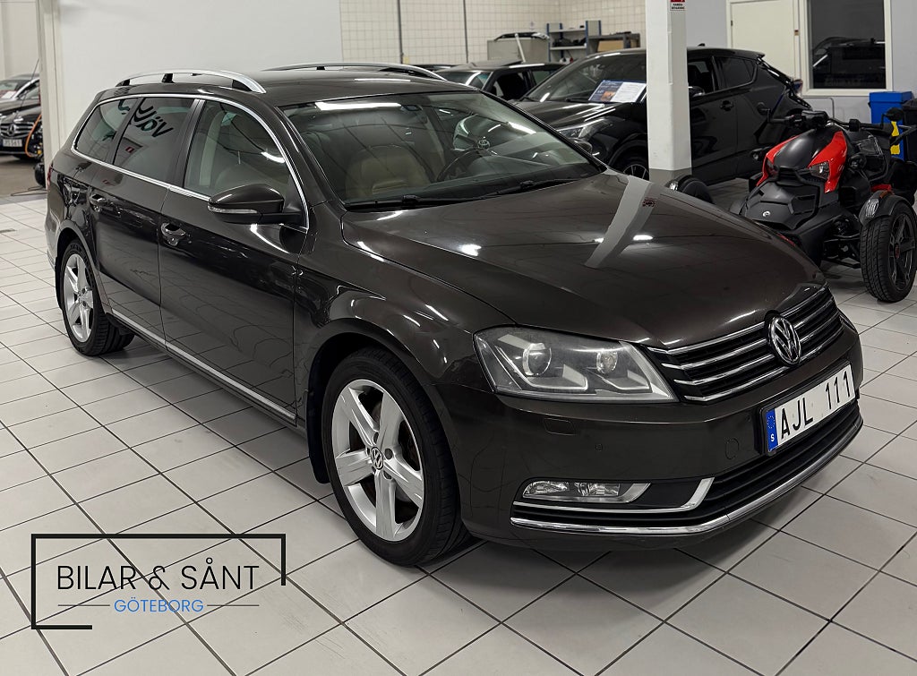 Volkswagen Passat Variant 1.4 TGI 150hk Premium Dragkrok Läder Backamera 