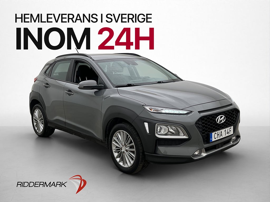 Hyundai Kona AWD 177hk Trend Kamera Rattvärme CarPlay