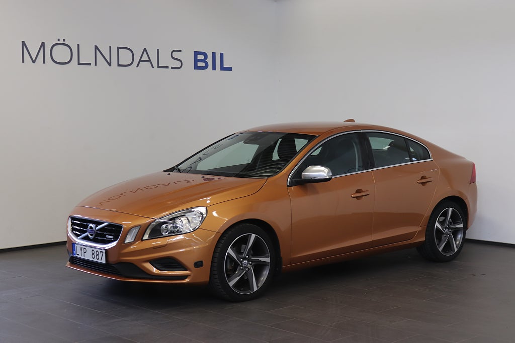 Volvo S60 T4 Powershift R-Design Läder 180Hk 7.200 mil