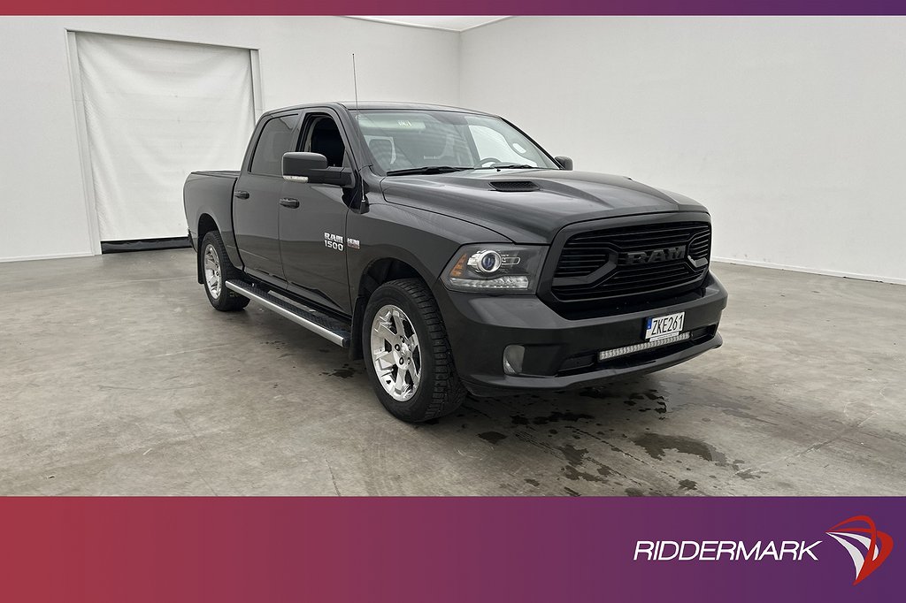 Dodge RAM Sport 5.7 4x4 Drag Luftfjädring Alpine Skinn Moms