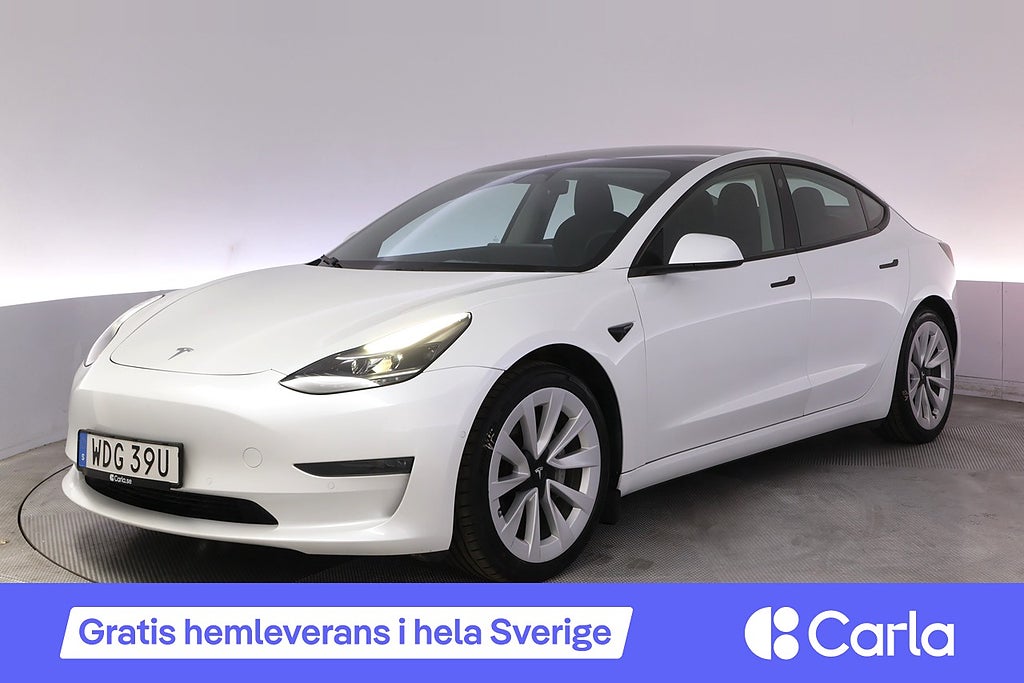 Tesla Model 3 Long Range AWD Refresh Autopilot 19" Pano Drag