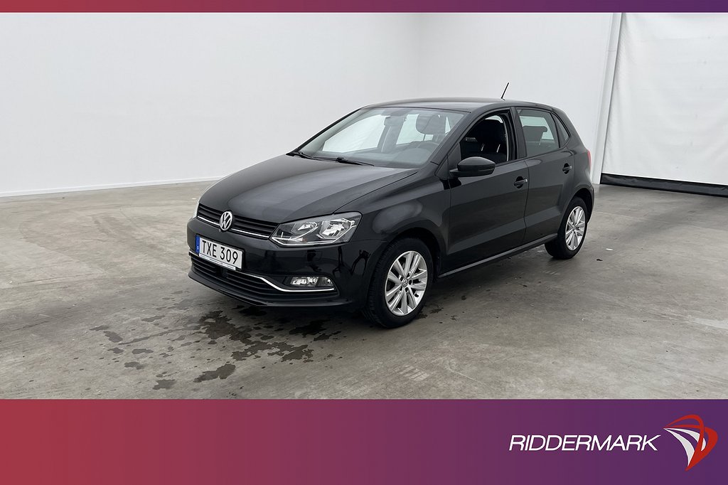 Volkswagen Polo 1.2 TSI 90hk Sensorer Farthållare Bluetooth