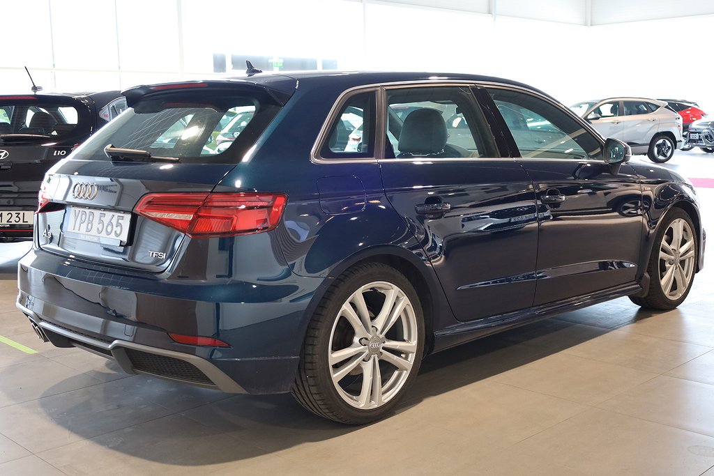 Audi A3 1,5 TFSI 150hk S-Line Sportback 2018