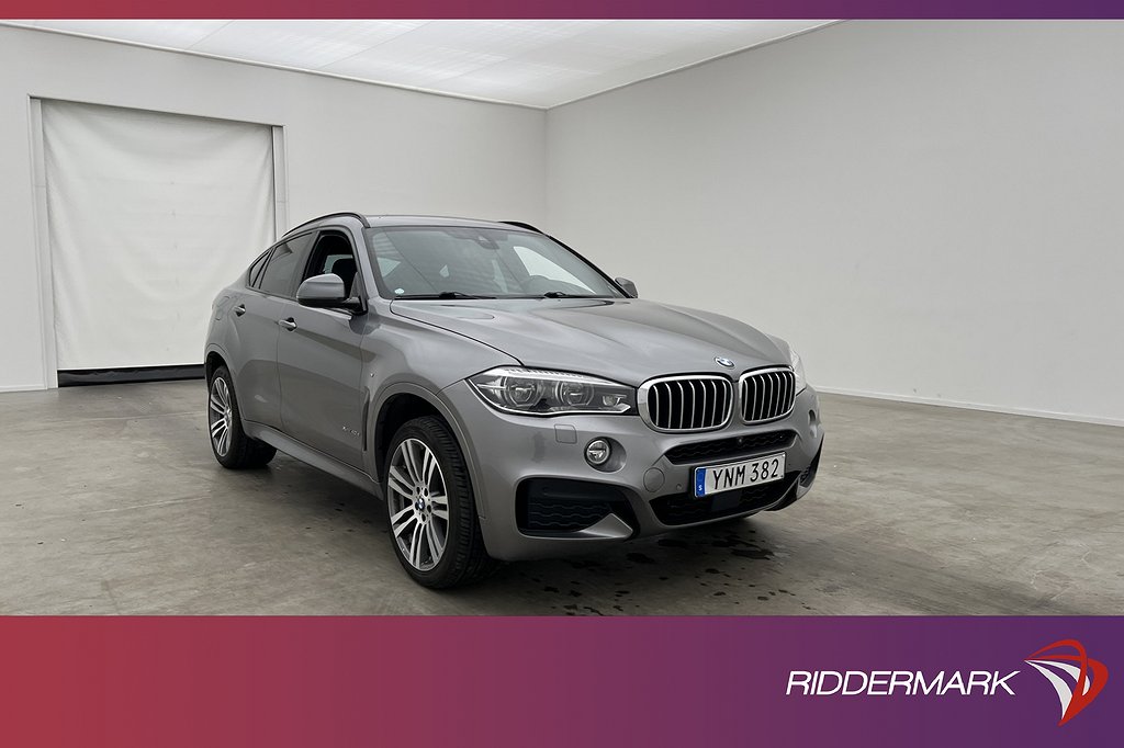 BMW X6 xDrive40d M Sport Innovation Edt Pano H/K HUD Värmare