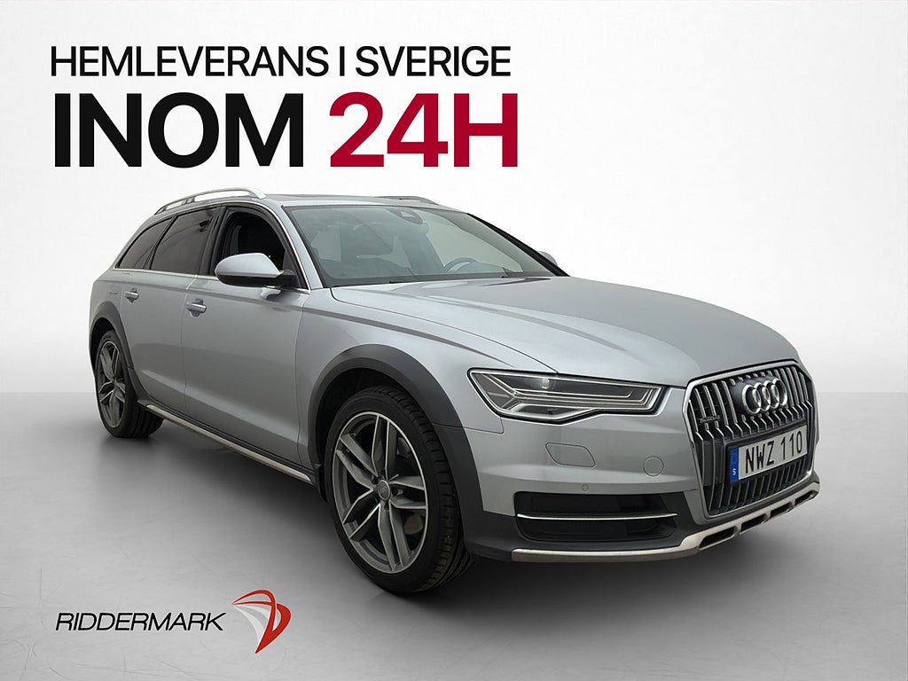 Audi A6 Allroad 3.0 V6 218hk Q Pano Värmare BOSE Kamera Drag