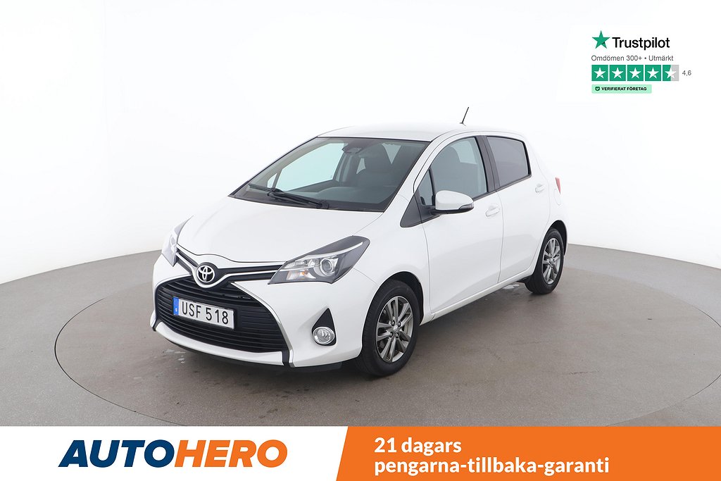 Toyota Yaris 5-dörrar 1.33 Dual VVT-i Multidrive S Active 