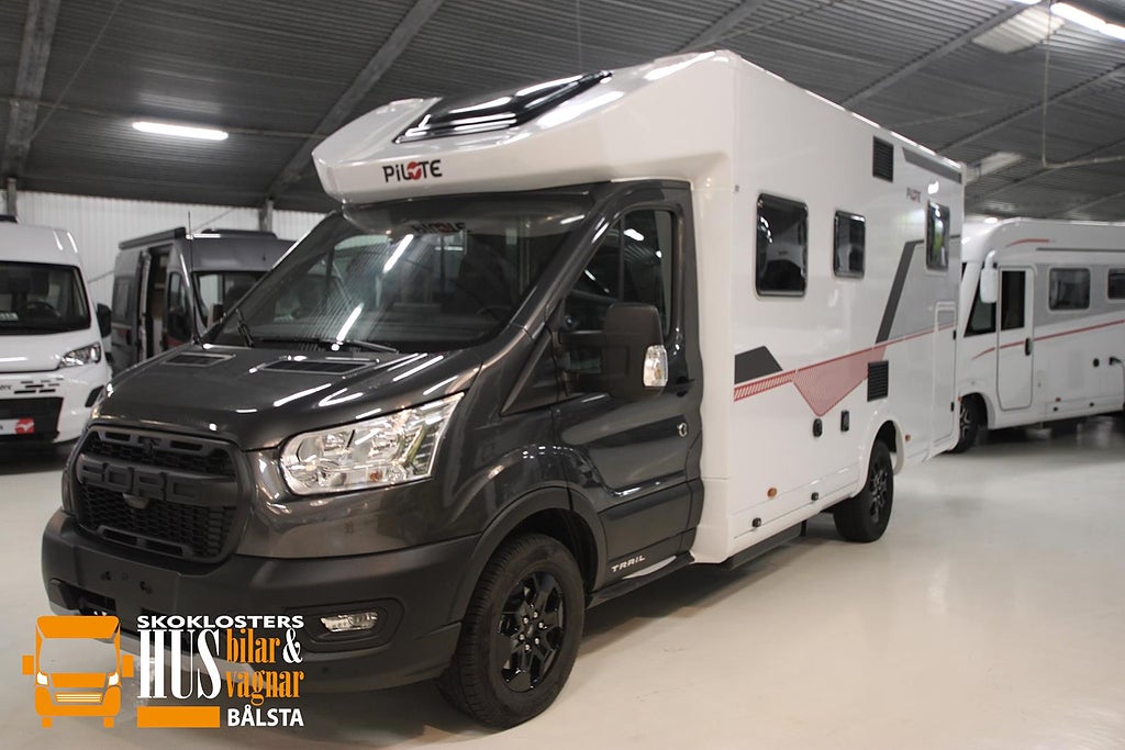 Pilote Atlas 690 GJ 165hk Automat Vinterpaket Litium Långbäddar