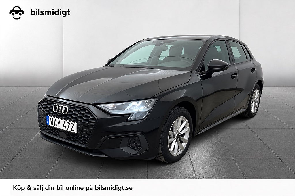 Audi A3 SB 35 TFSI Aut Kamera Cockpit AdaptivFH LÅGMIL MOMS