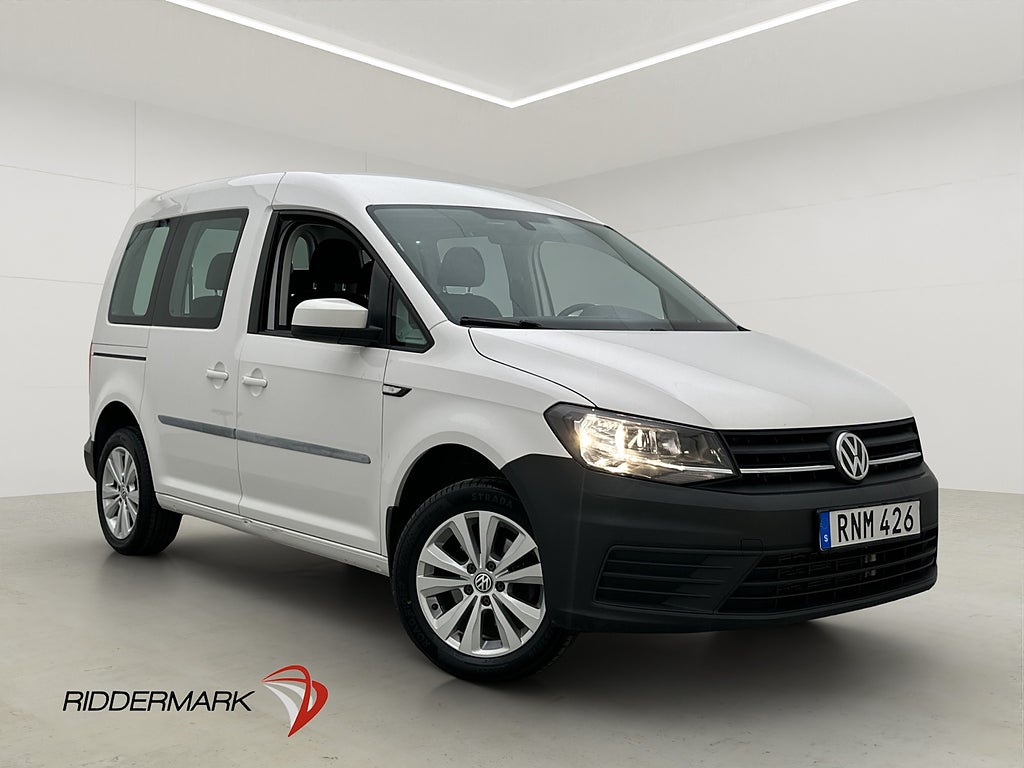 Volkswagen Caddy 2.0TDI Värmare PDC Dragkrok 5-Sits