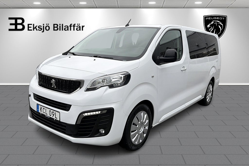 Peugeot Traveller 2.0BlueHDi Automat*9 Sits,Apple CarPlay, Motorvärmare**