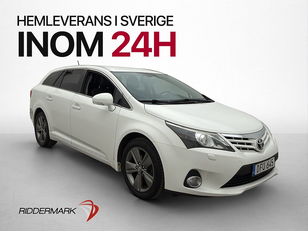 Toyota Avensis 1.8 Edition 50 Kamera Halvskinn Drag