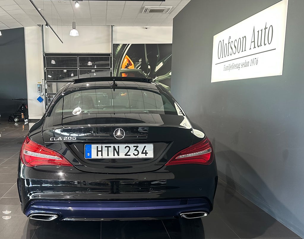 Mercedes-Benz CLA 200 AMG Värmare Coupe Glastak - bild 5