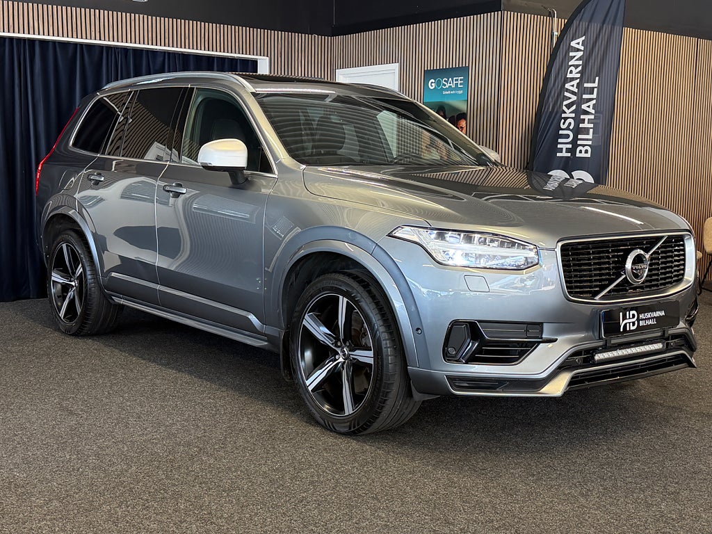 Volvo XC90 7-sits T8 Twin Engine AWD Geartronic R-Design Pano HUD