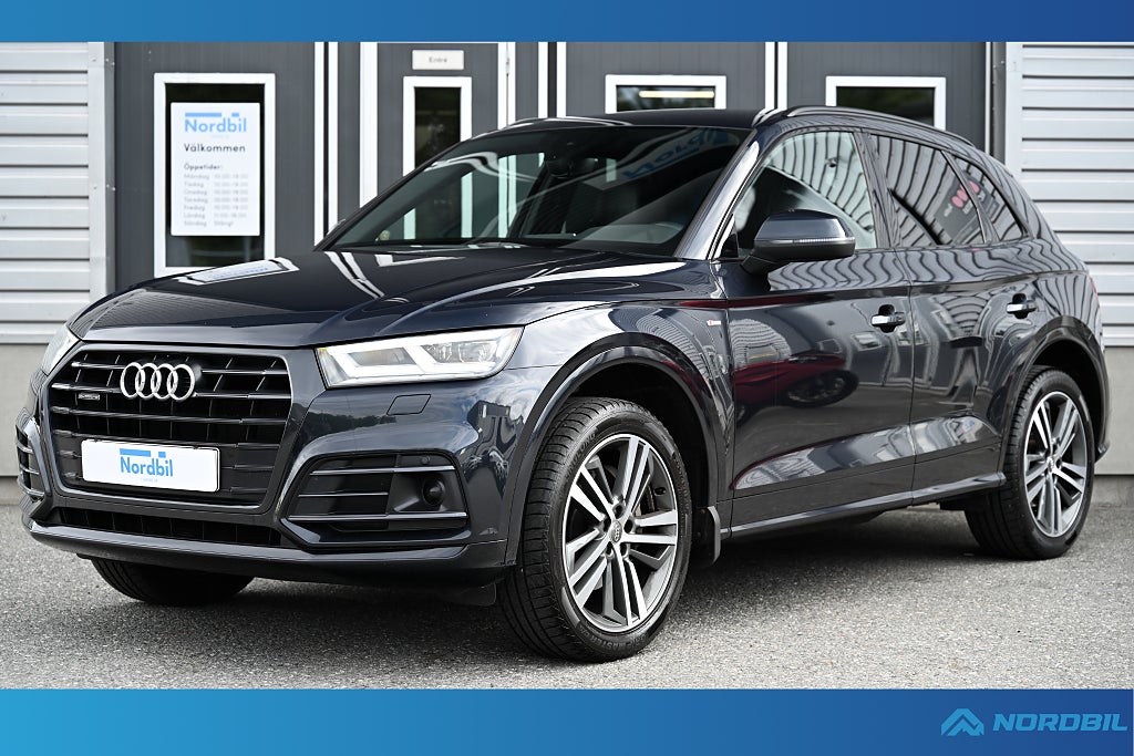 Audi Q5 40 TDI Q S Line Cockpit Matrix Värmare Drag Navi
