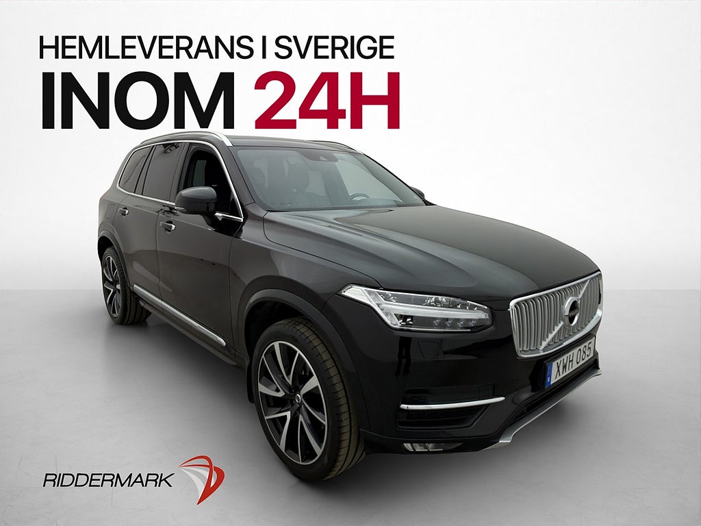 Volvo XC90 D4 AWD Inscription 7-Sits VOC Värmare Skinn Drag