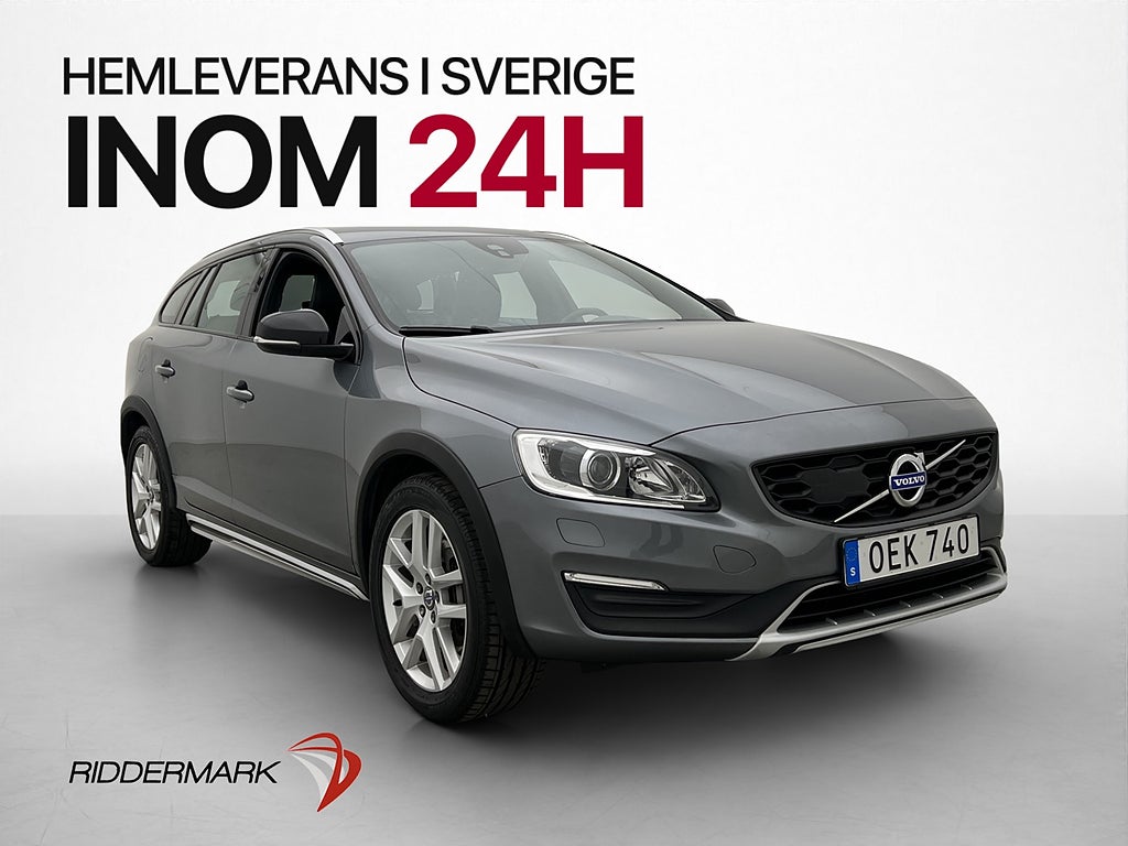 Volvo V60 Cross Country D4 AWD Summum VOC D-Värm Skinn Drag
