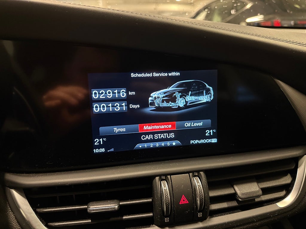 Alfa Romeo Giulia 2.0 Turbo 16V Q4 Veloce Sov Hjul M-värmare Kamera miniatyr 14
