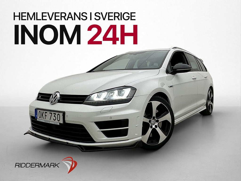 Volkswagen Golf R TSI 4M 300hk Dynaudio Kamera Skinn