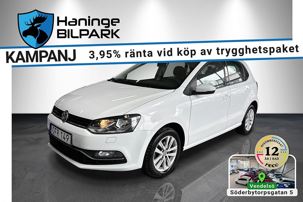 Volkswagen Polo 5DR 1.2 TSI BMT / BT / SUPERDEAL fr3,95% / 