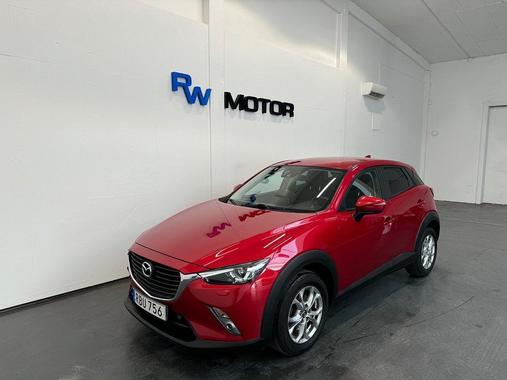 Mazda CX-3 2.0 SKYACTIV-G 120hk M-värmare Navi 