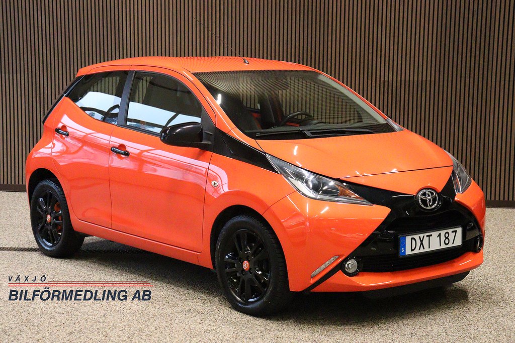 Toyota Aygo 5-dörrar 1.0 VVT-i X-CITE farthållare backkamera