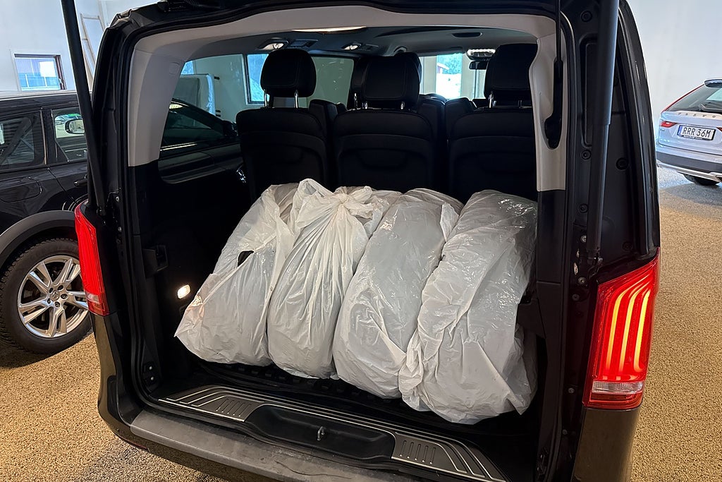 Mercedes-Benz V 250d 4MATIC 9G-Tronic Drag 360° P-värm Skinn 7sits miniatyr 22