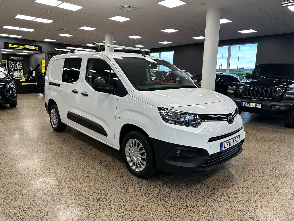 Toyota ProAce City 1.5D Long / Backkamera / Värmare 130 hk