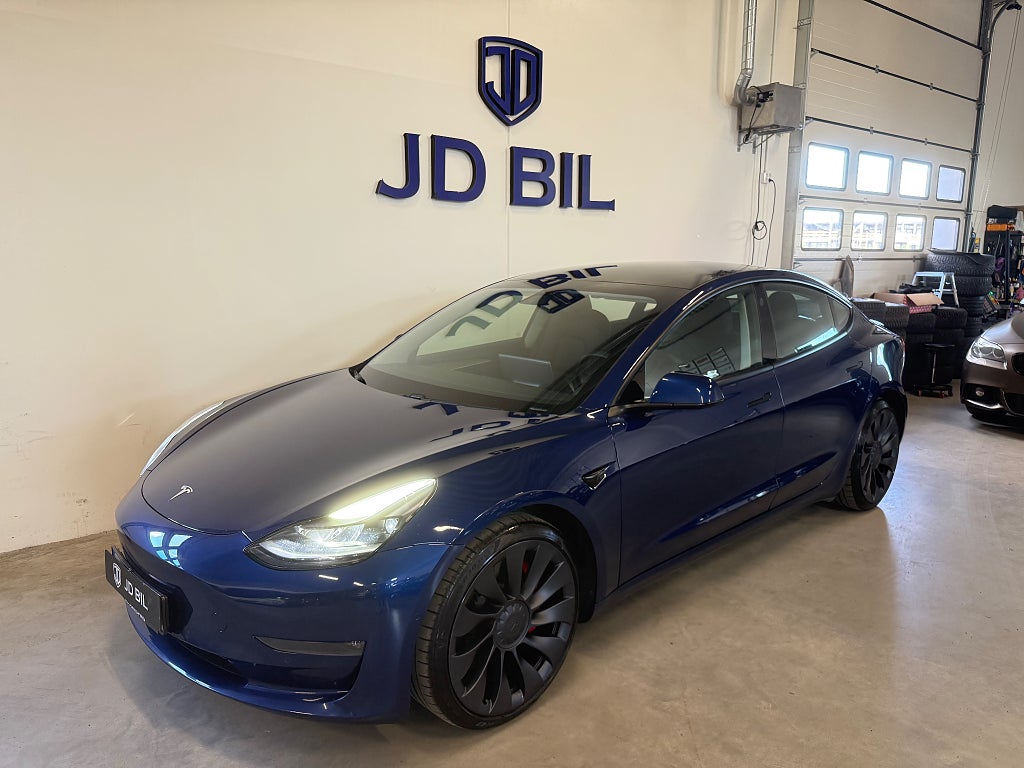 Tesla Model 3 Performance Pano Läder 513HK