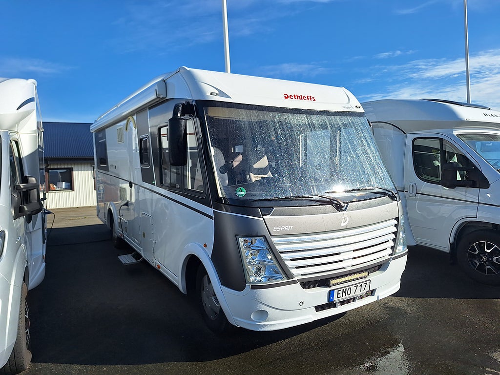 Dethleffs Esprit I 7150-2 DBM Comfort Queenbädd, Automat,Hyd.Stödben,Solce