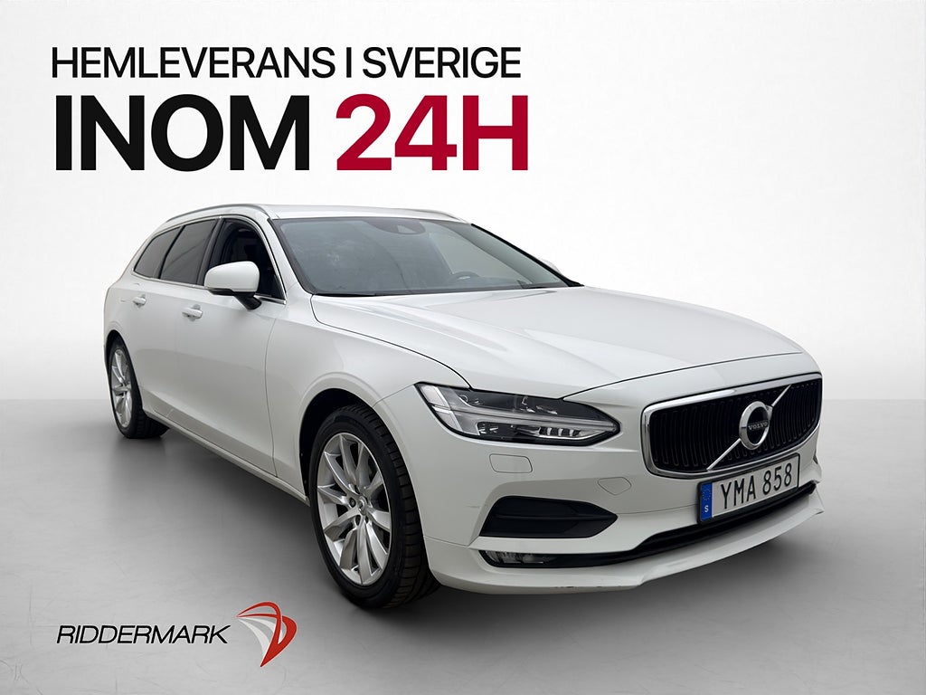 Volvo V90 D3 Advanced Skinnklädsel Drag Värmare 150hk