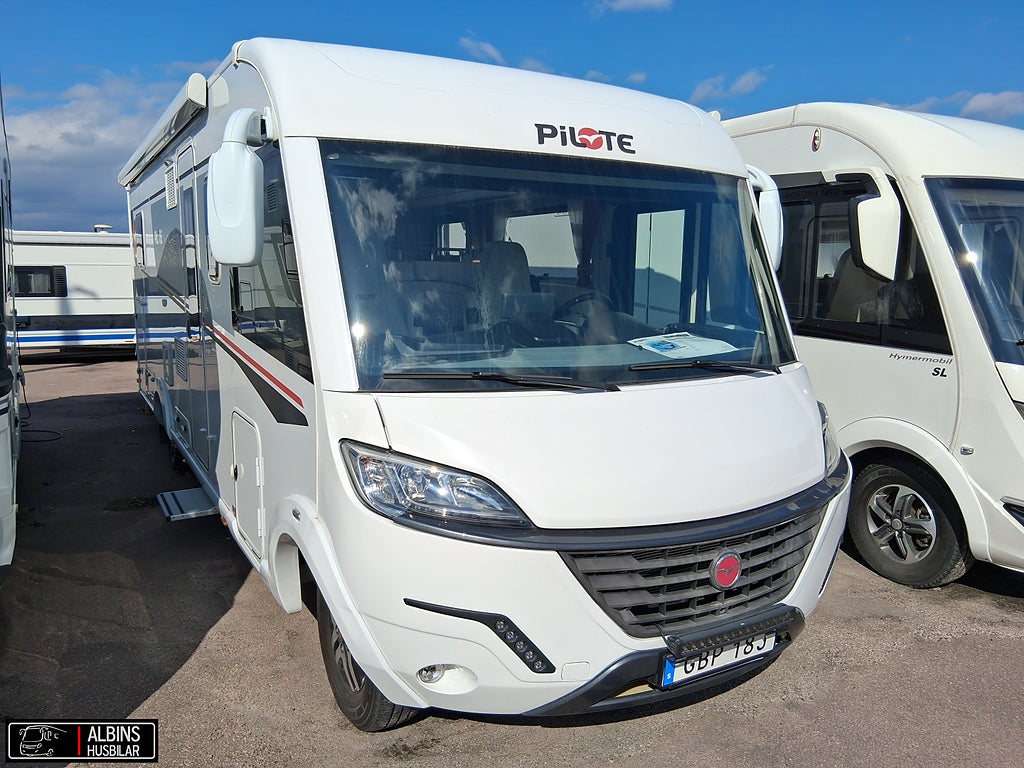 Pilote G781C / Hydrauliska stödben / Dragkrok