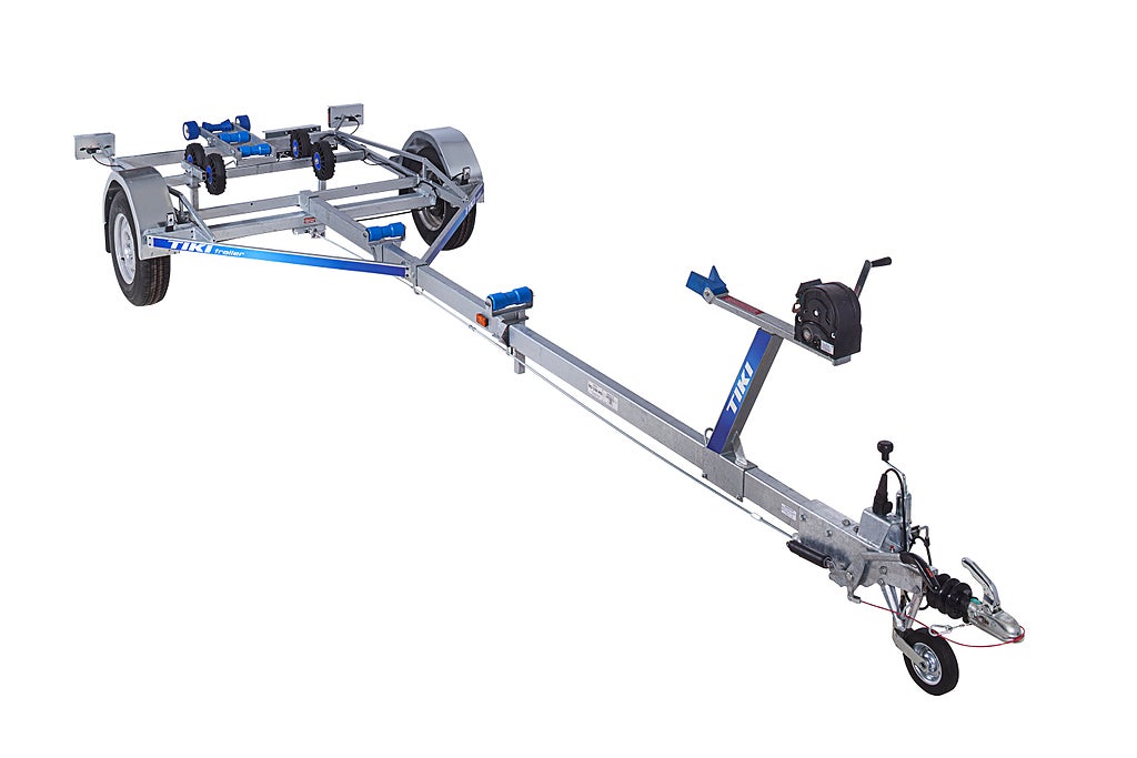 Tikitreiler 1250 BT bromsad 80 km/h båttrailer  